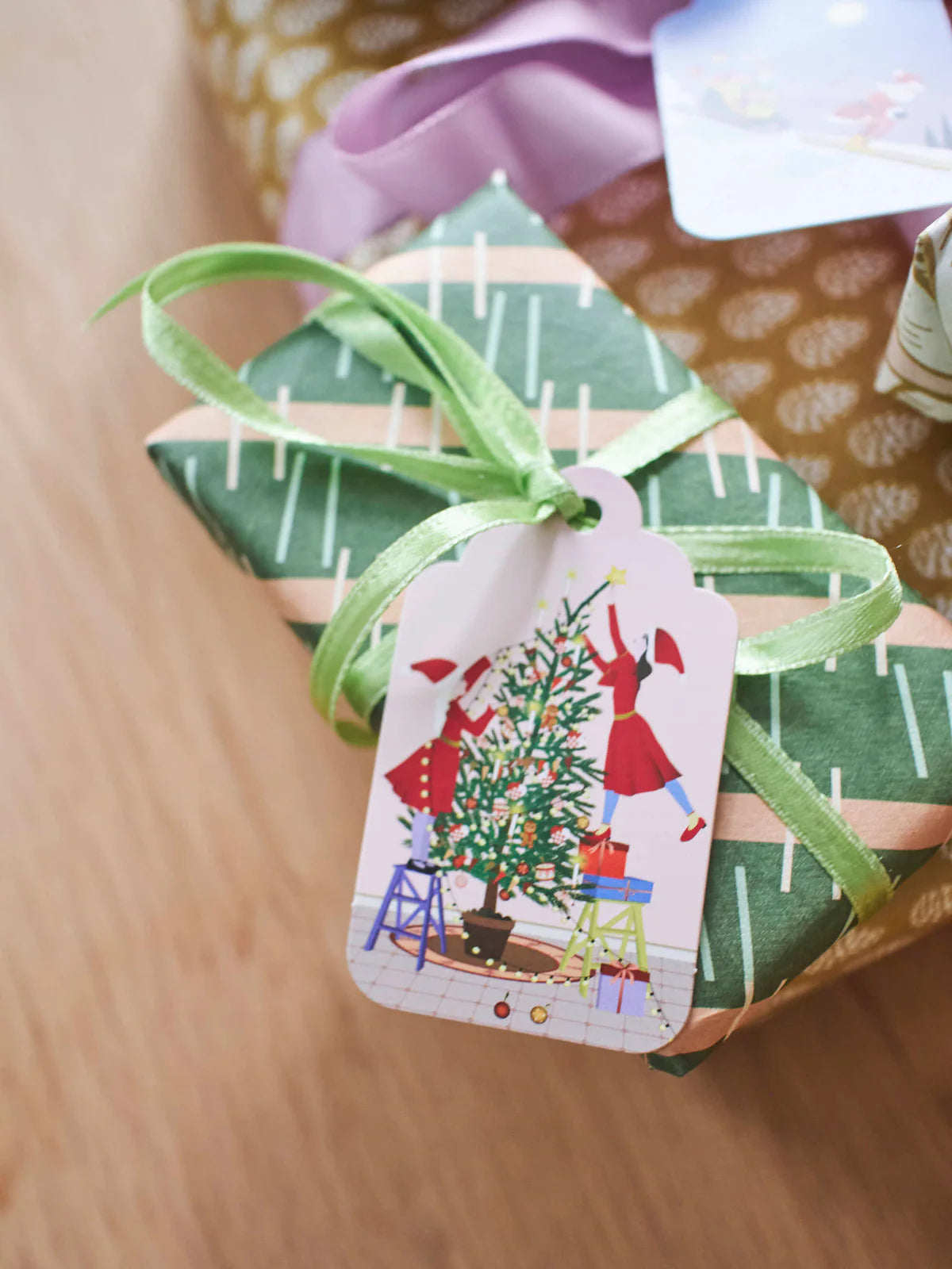 Jólamerkimiðar - 20 stk/pk