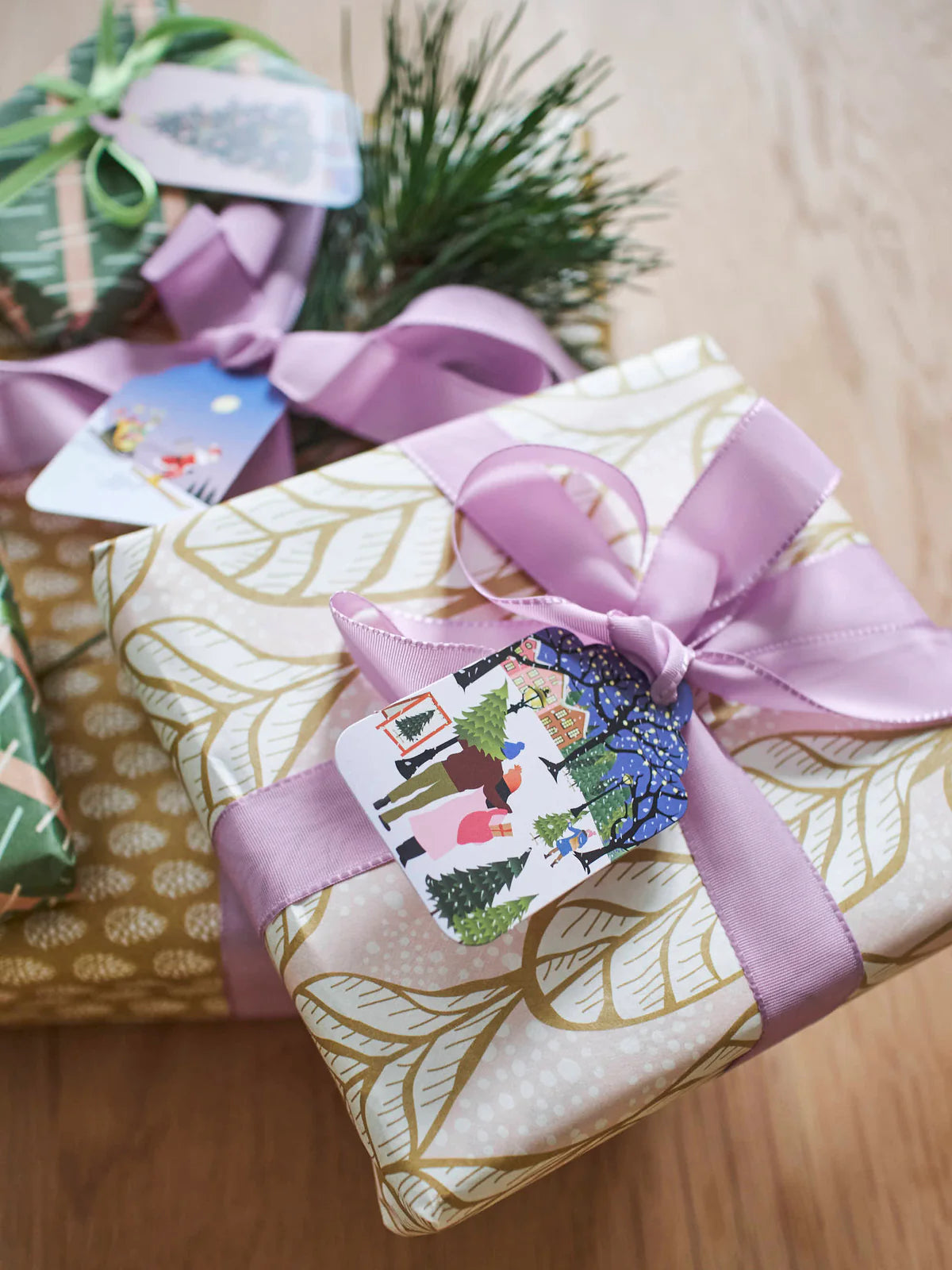 Jólamerkimiðar - 20 stk/pk