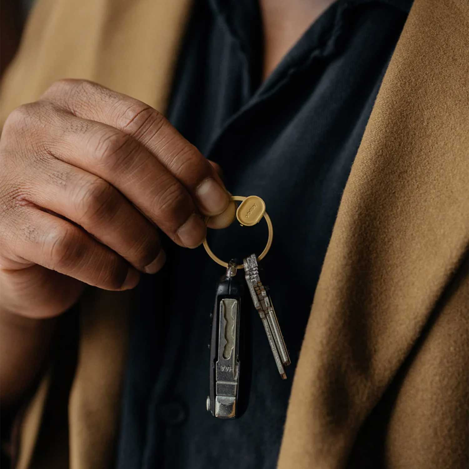 Lyklahringur gylltur