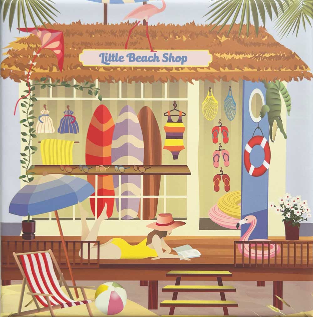 Little Beach shop púsl - 150 bita