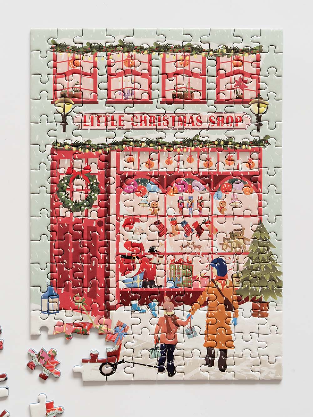 Little Christmas shop púsl - 150 bita