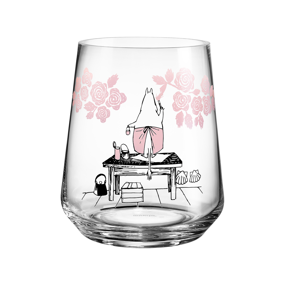 Moomin vasi/kertastjaki - Roses