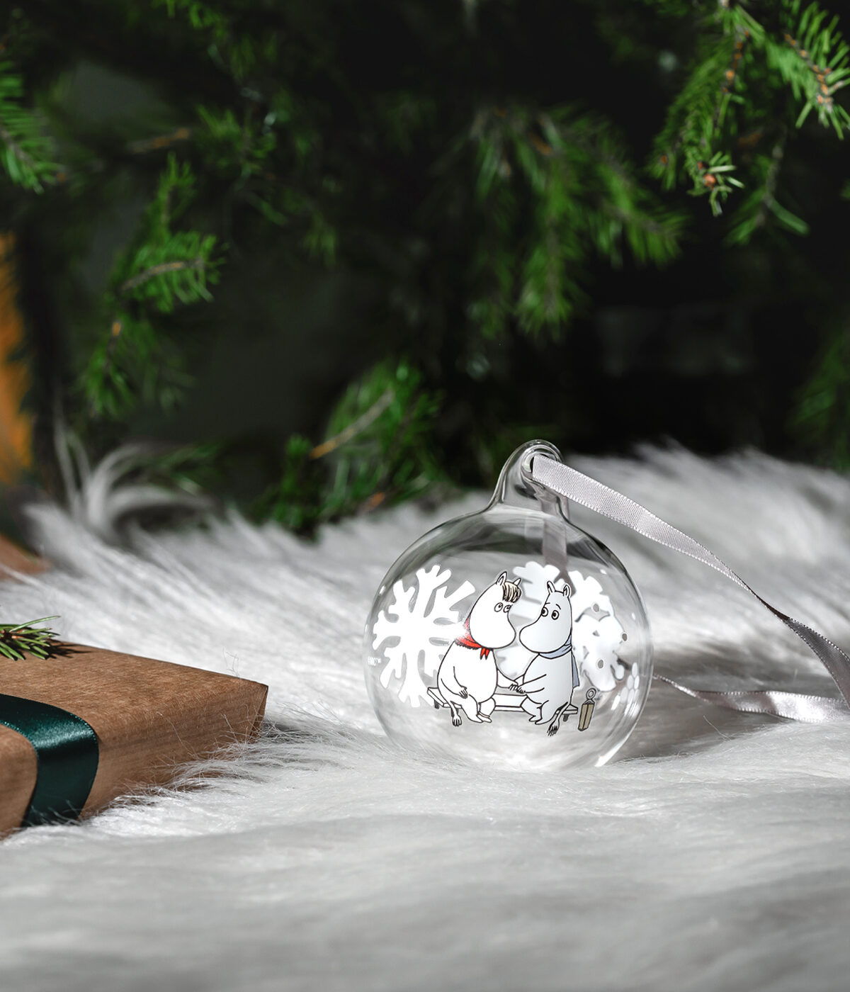 Moomin jólakúla - Snowflake