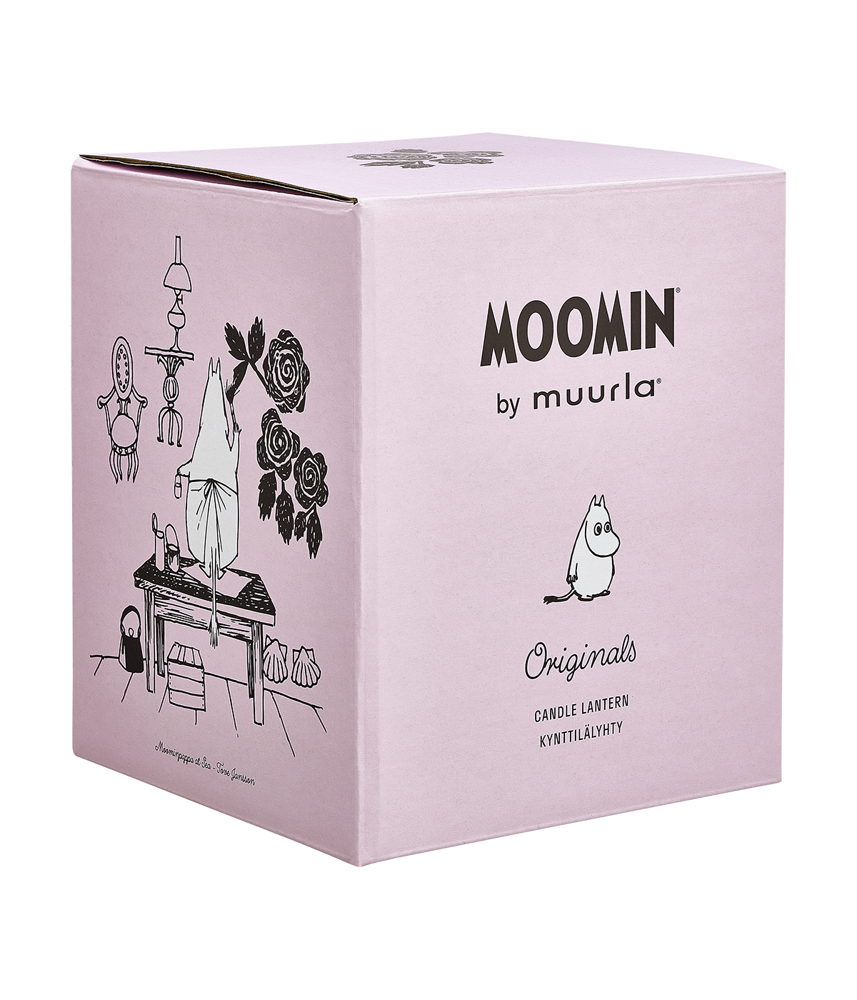 Moomin vasi/kertastjaki - Roses