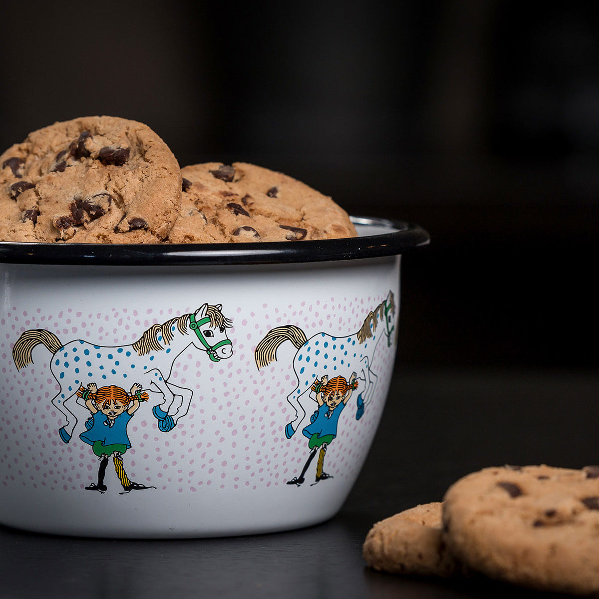 Skál 6 dl - Lína Langsokkur og Hestur