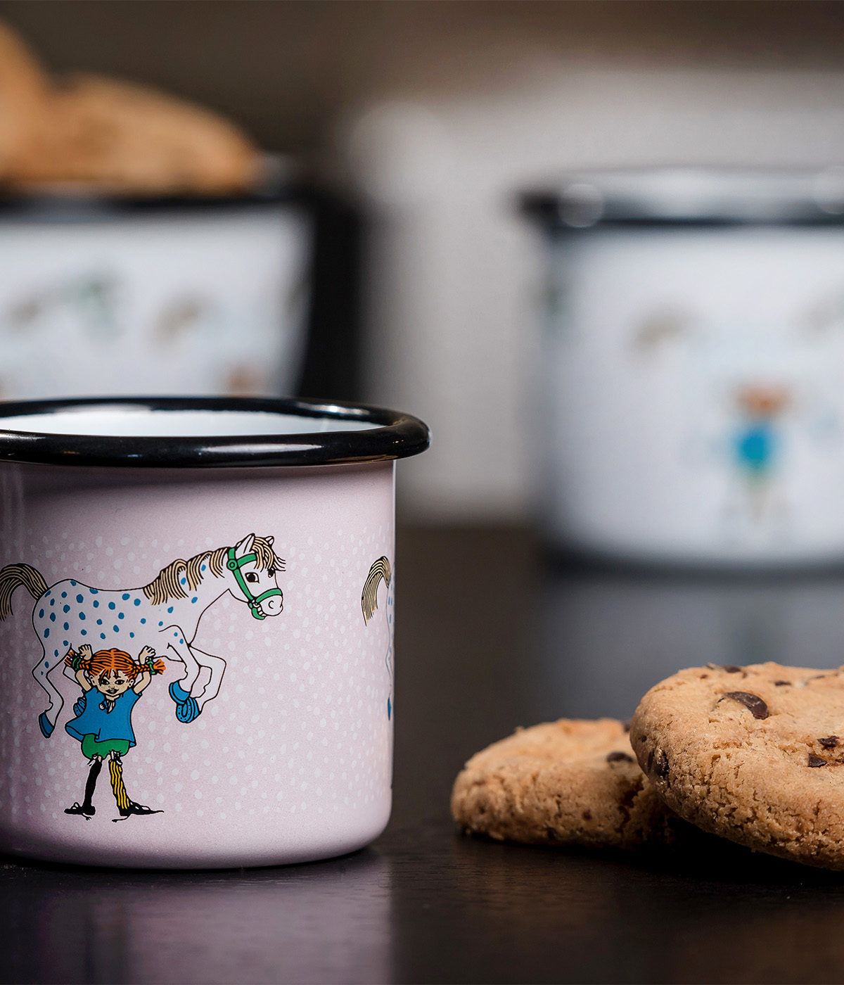 Bolli 1,5 dl - Lína Langsokkur og Hestur