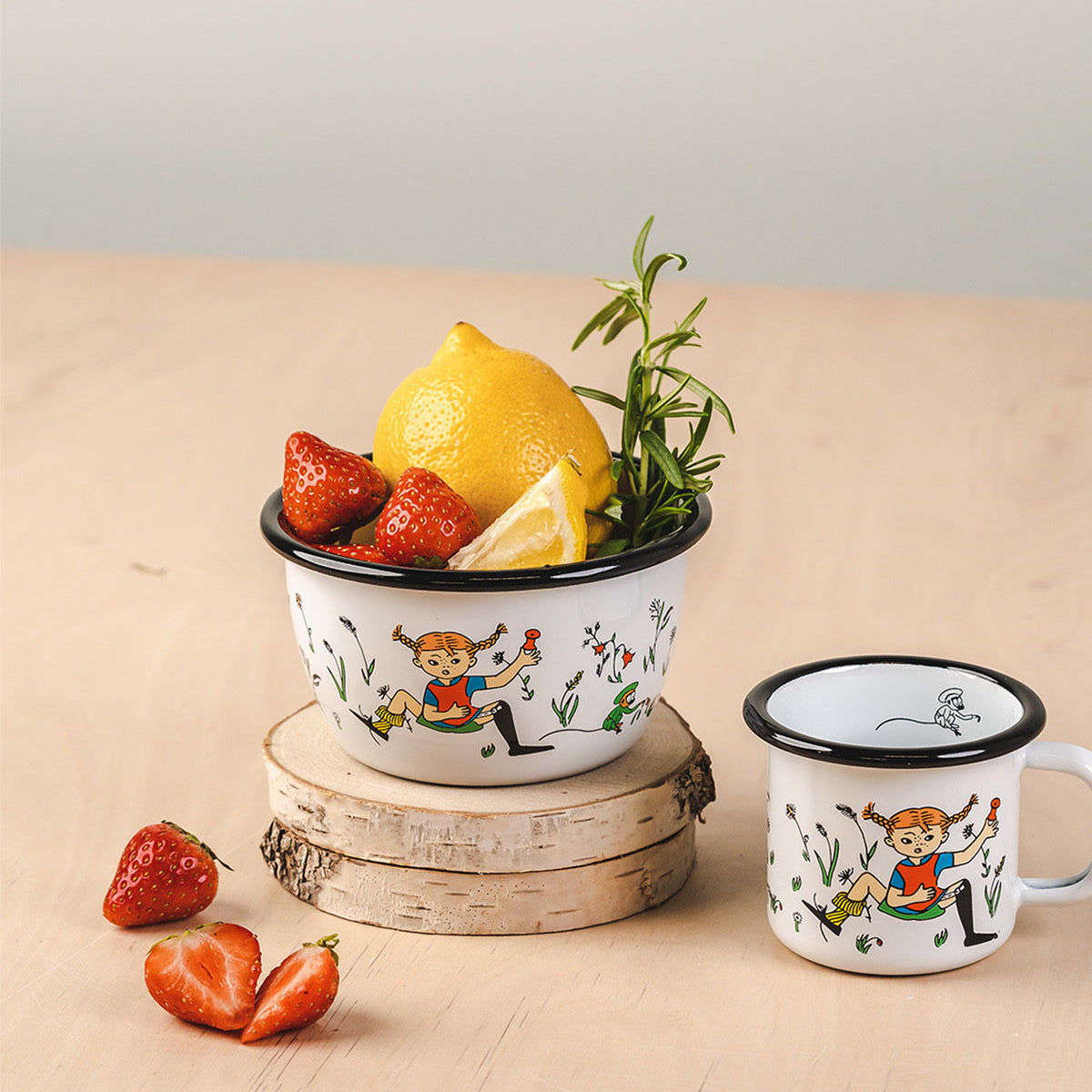 Skál 3 dl - Lína Langsokkur og Herra Níels