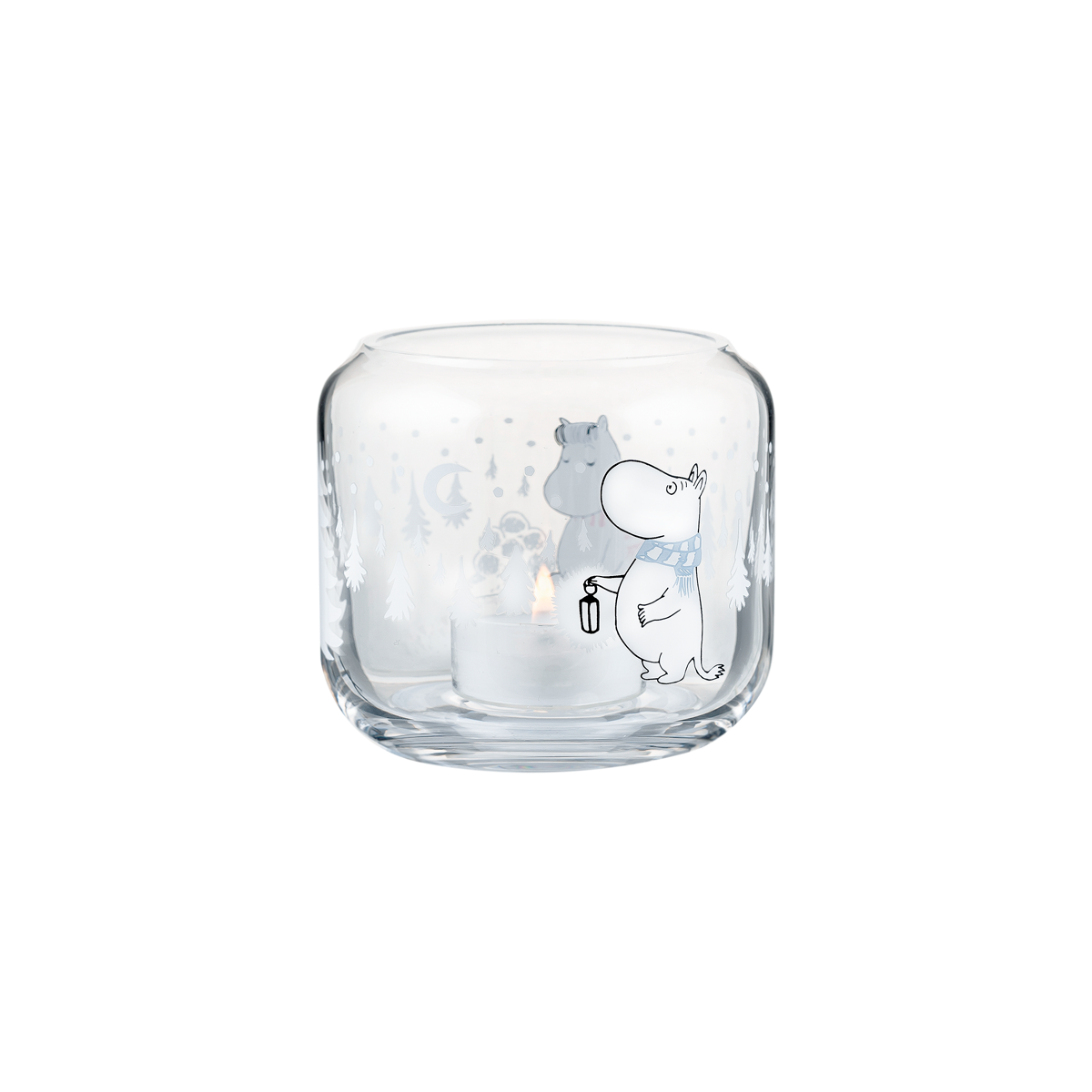 Moomin kertastjaki - Snowfall