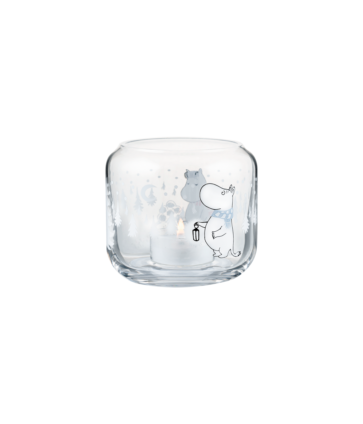 Moomin kertastjaki - Snowfall