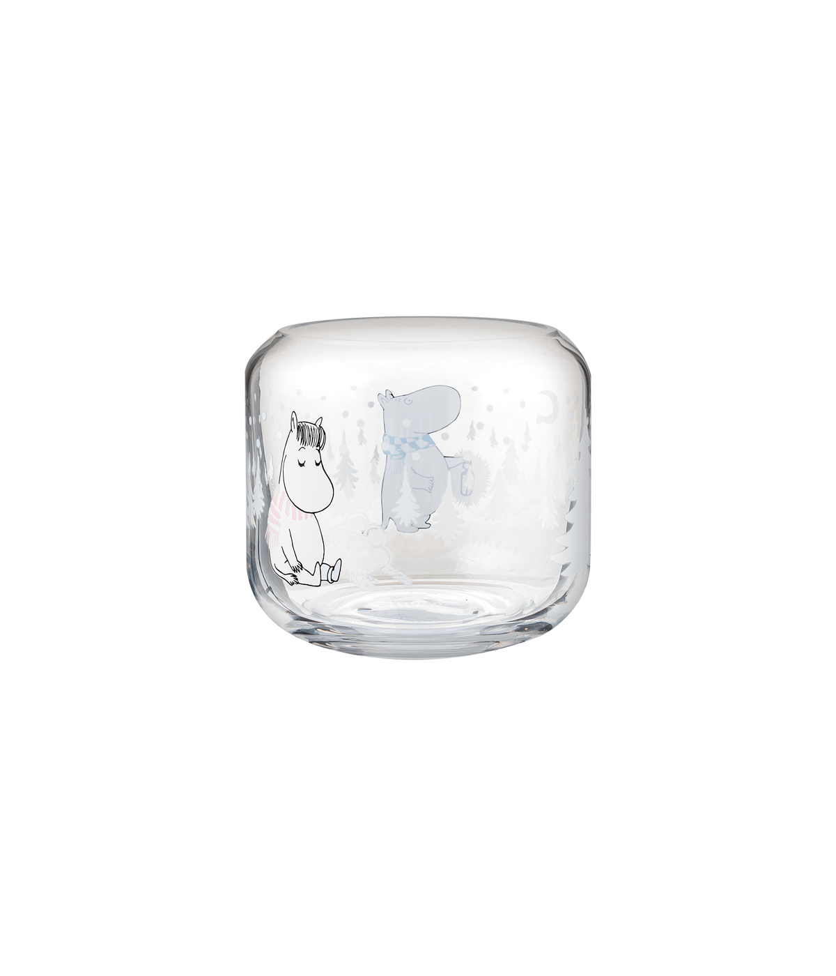 Moomin kertastjaki - Snowfall