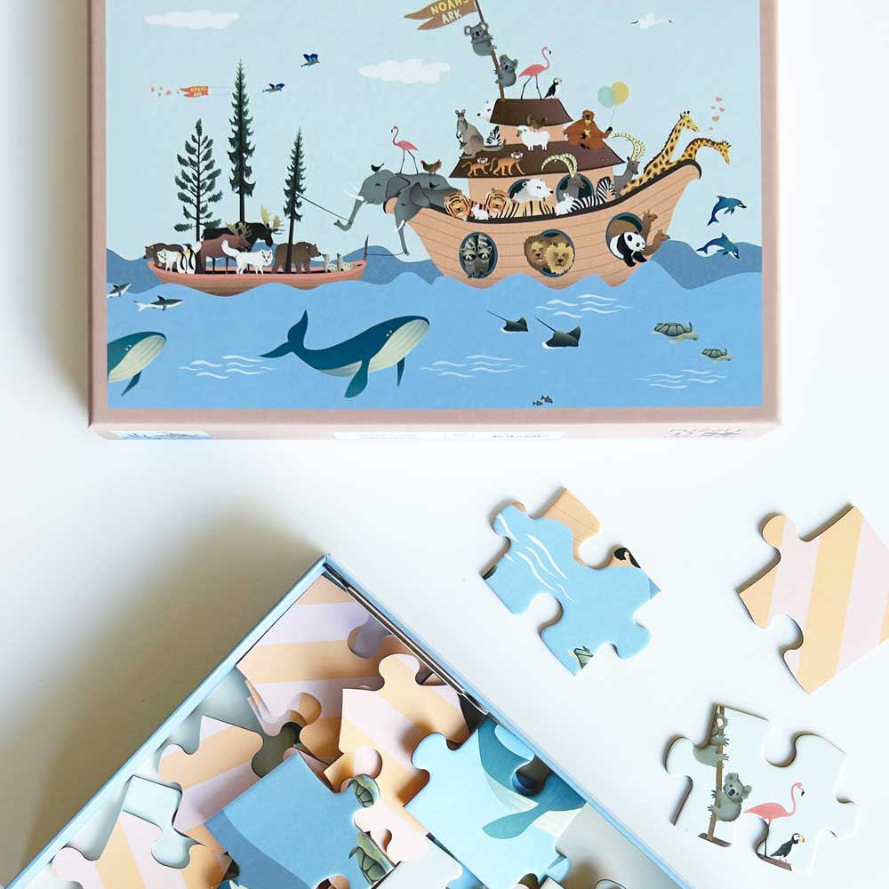 Örkin hans Nóa púsl - 42 bitar