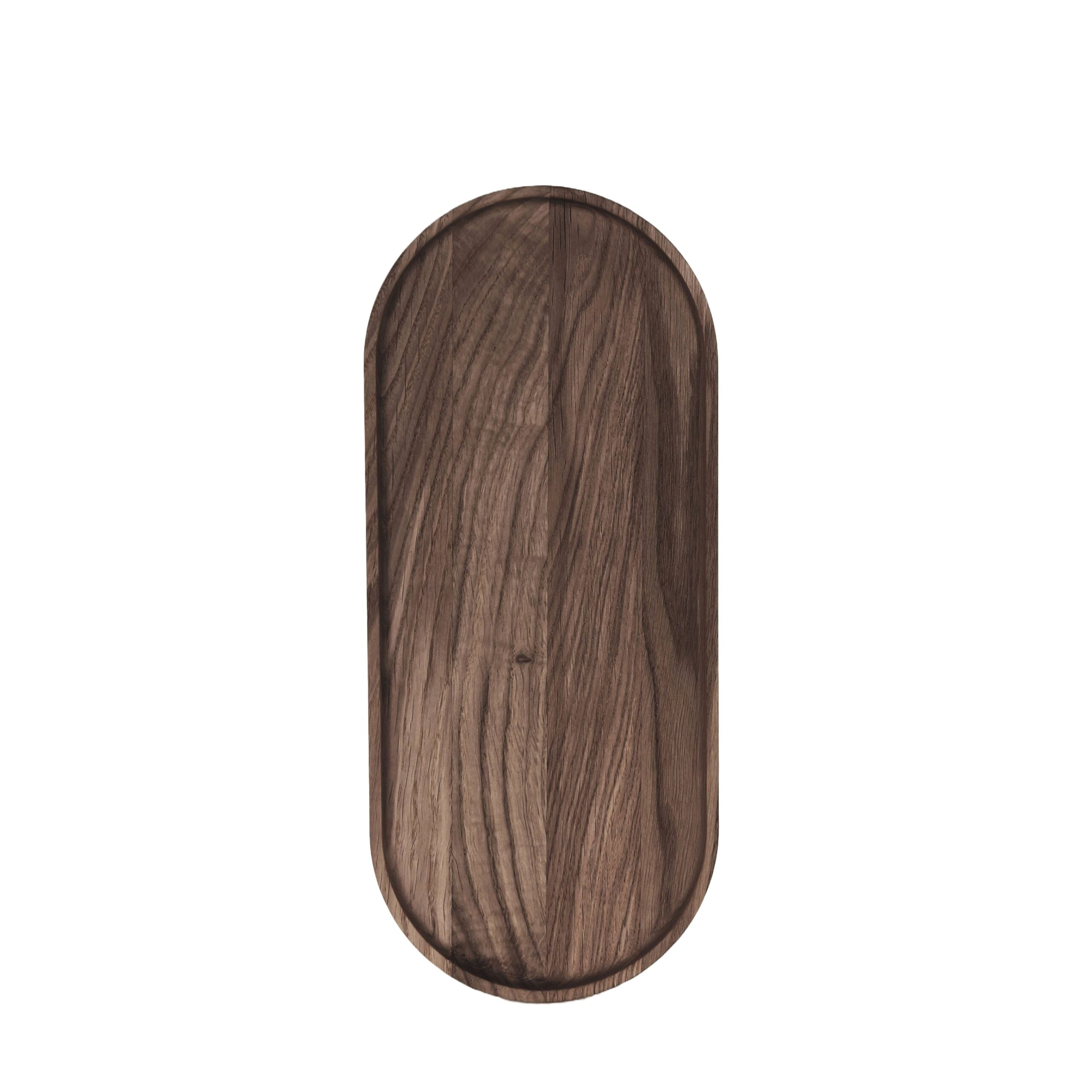 Scandic trébakki - 15x35 cm lituð eik