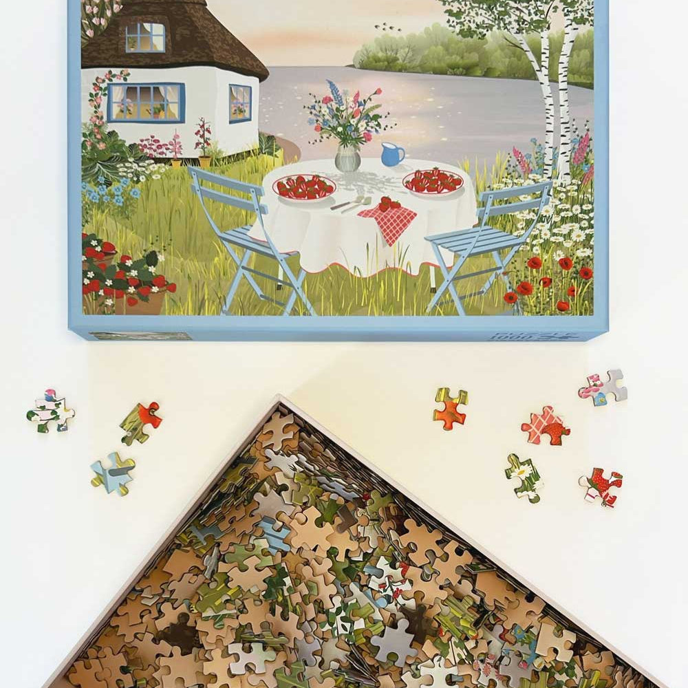 Sweet strawberries púsl - 1.000 bita