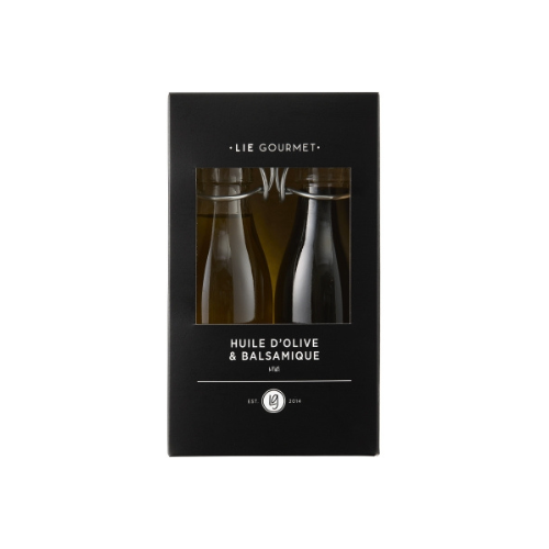 Gjafasett ólífuolía & balsamik edik m/hunangi