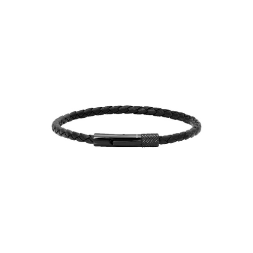 Driver leðurarmband svart - 3,5 mm