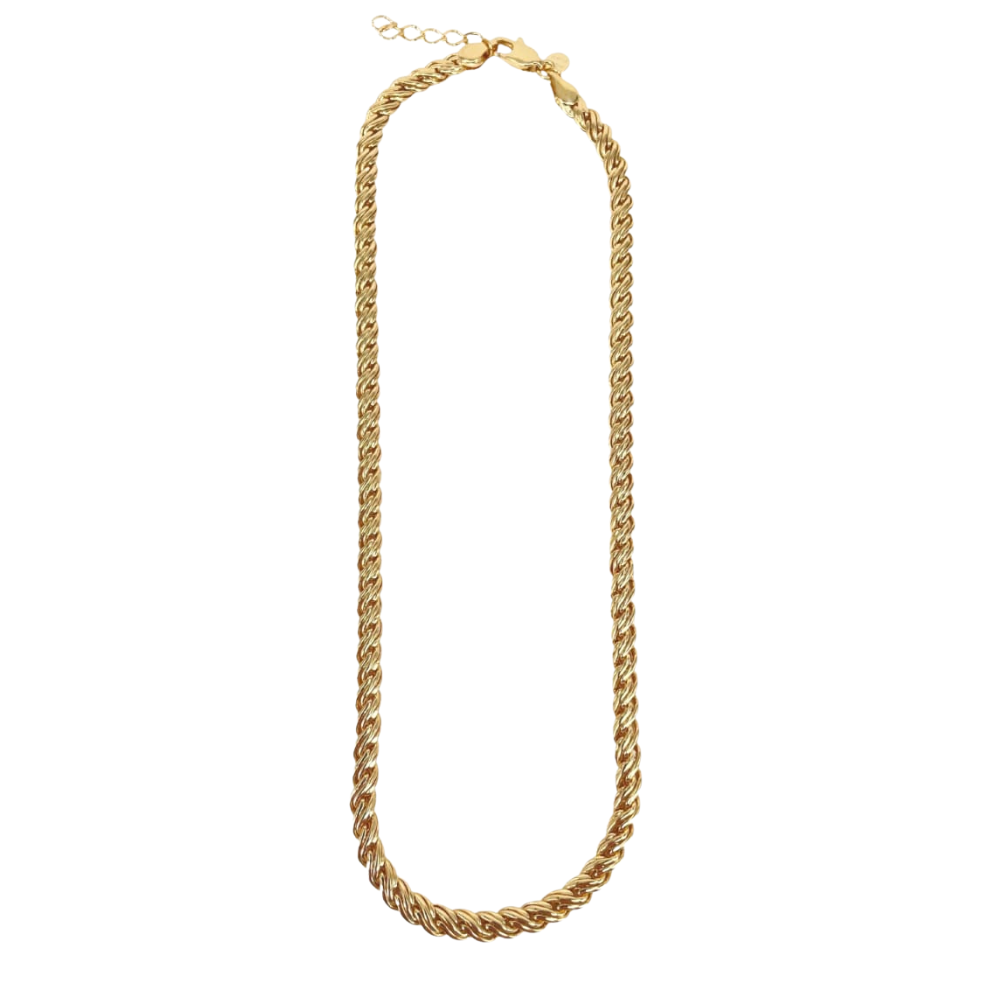 Bellevue keðja - gullhúðuð