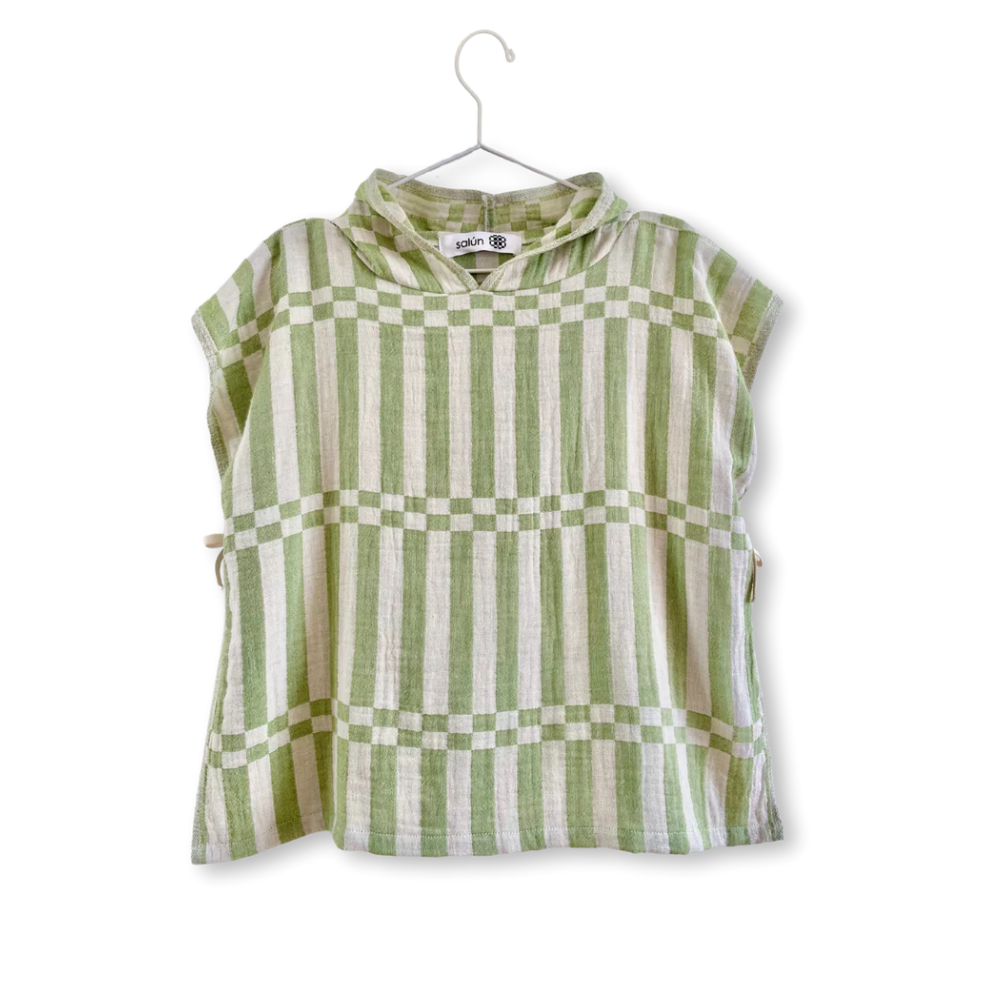 Barna baðstakkur - grænn