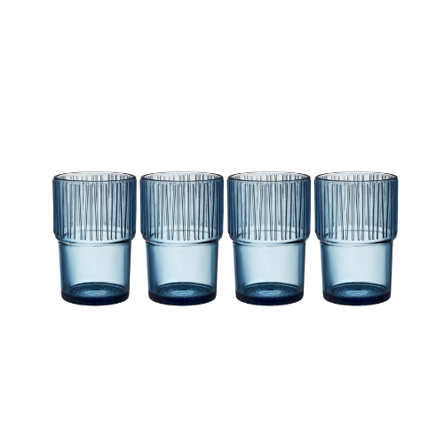 Kusintha glas 4/pk - blár