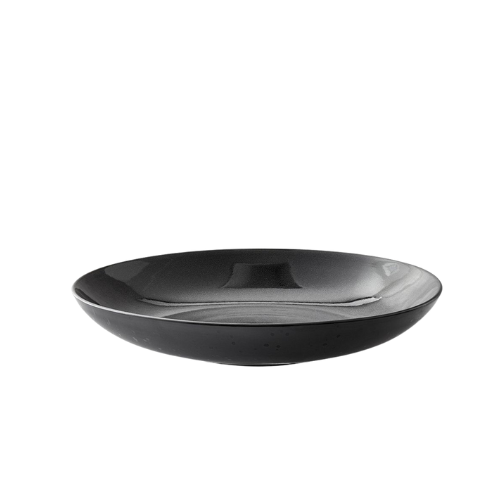 Gastro hringlótt fat 40 cm - svart/svart