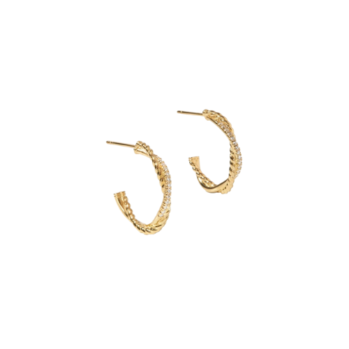 Twisted darling hringir - gylltir