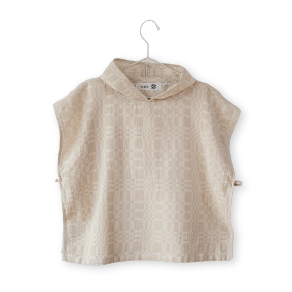 Barna baðstakkur - drappaður