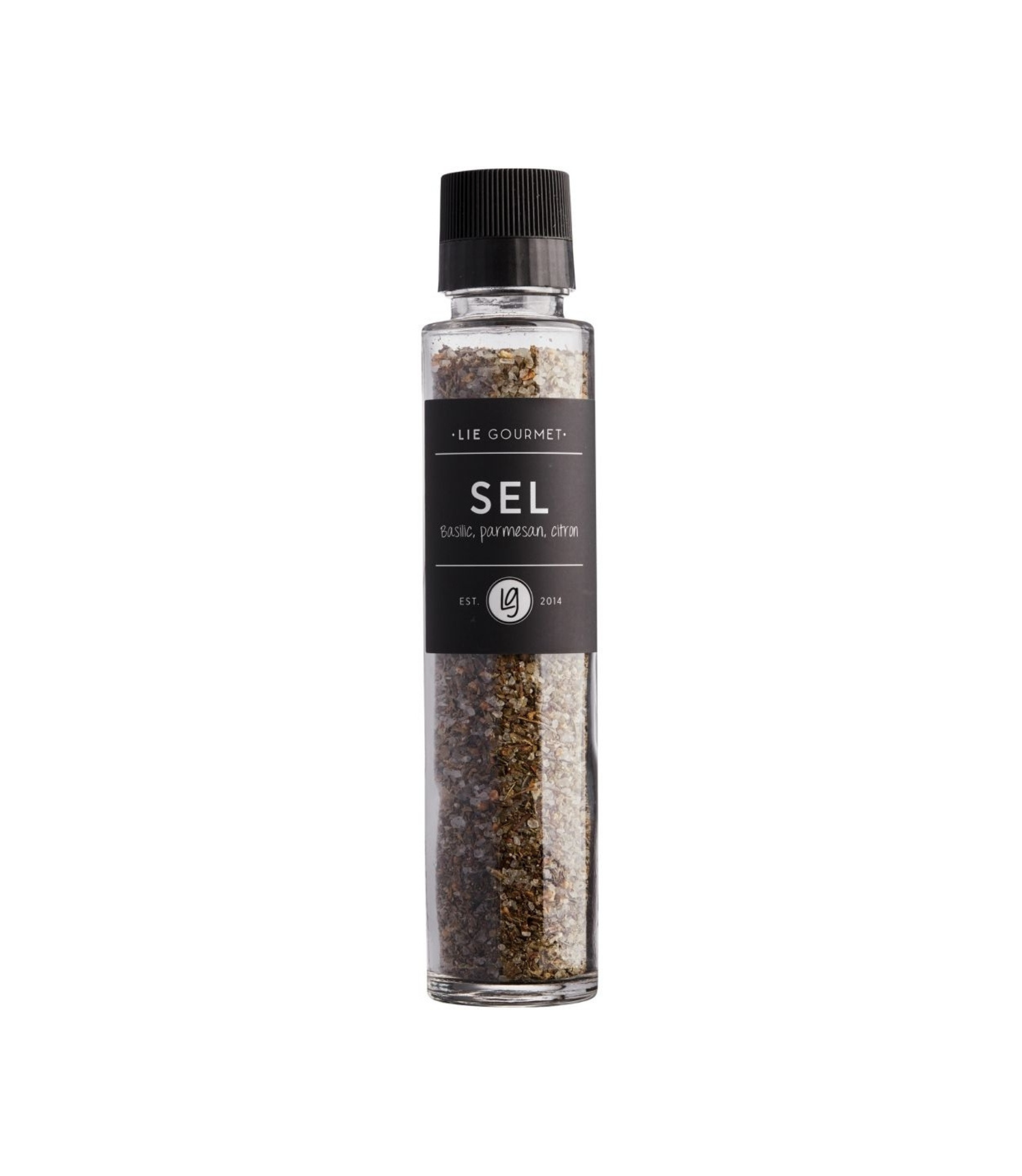 Krydd - Salt, basilíka, parmesan & sítróna 200 gr.