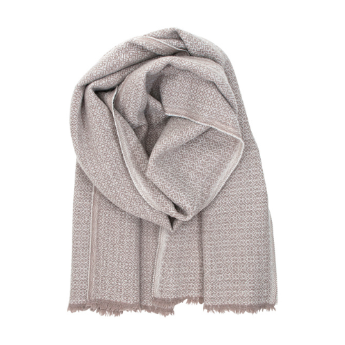 KOLI merínó trefill - drappaður og hvítur