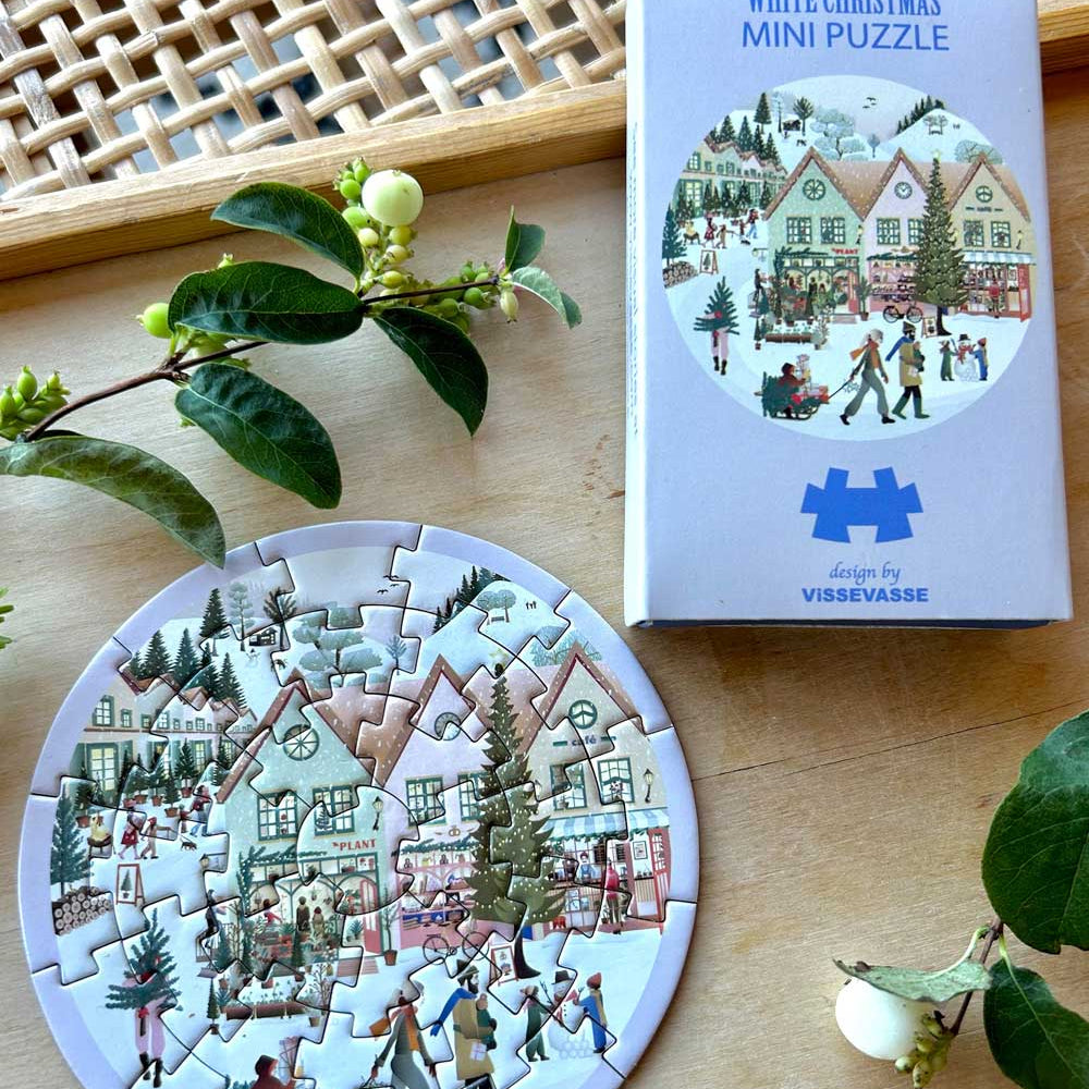 White Christmas mini púsl - 31 biti