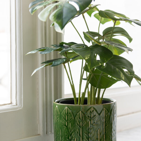 Monstera í potti - gervi