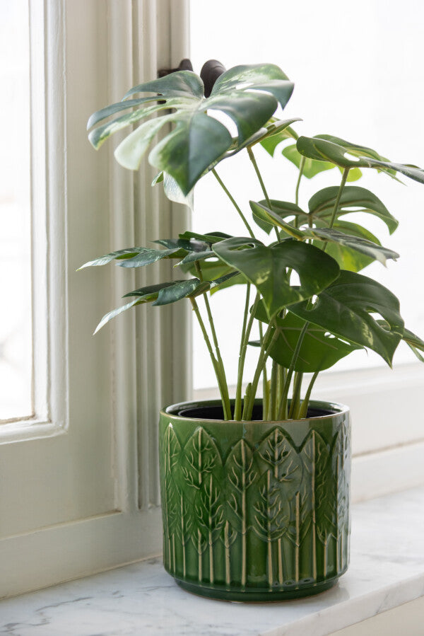 Monstera í potti - gervi