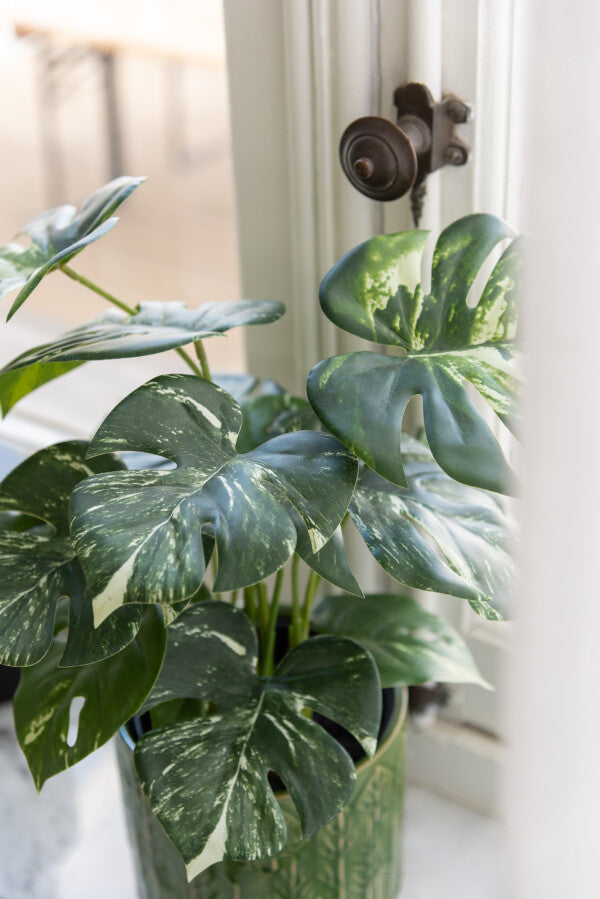 Monstera í potti - gervi