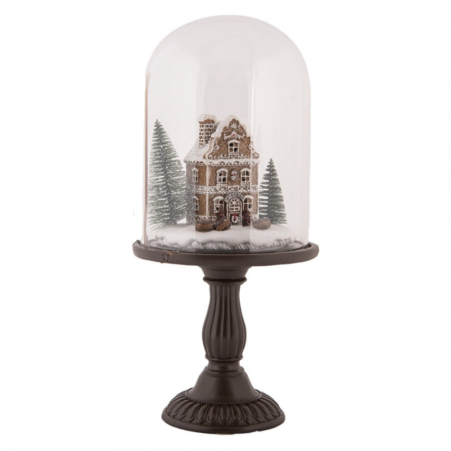 Piparkökuhús m/ljósi í kúpli