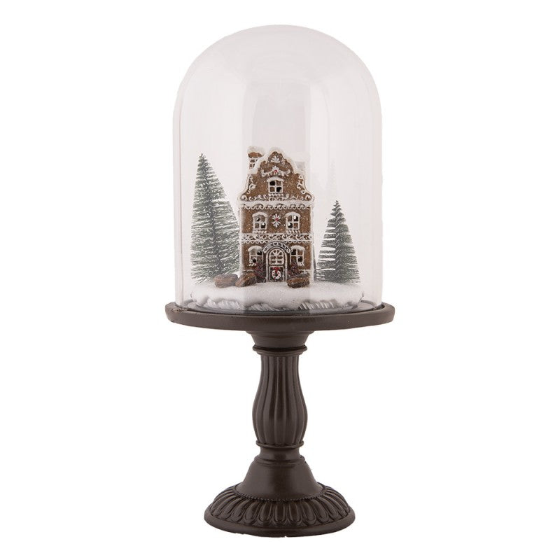 Piparkökuhús m/ljósi í kúpli