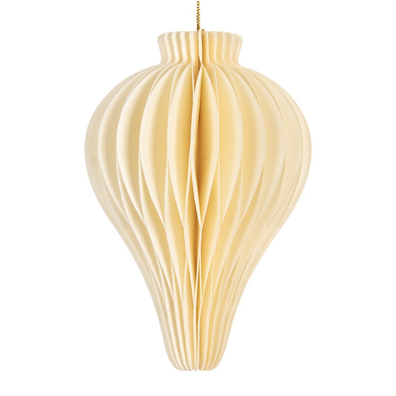 Jólatrésskraut - pappakúla kremuð