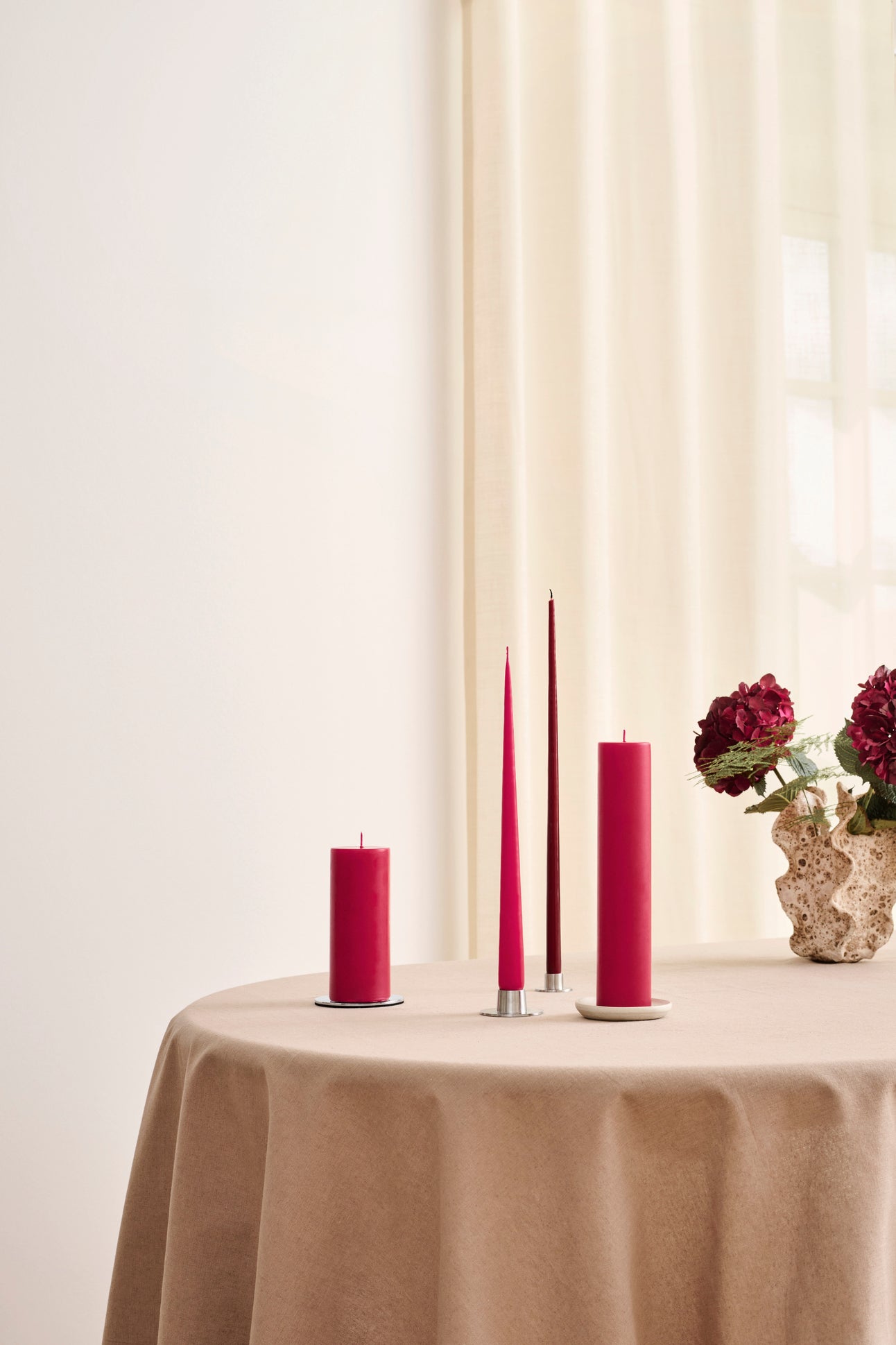 Kertadiskur - svartur