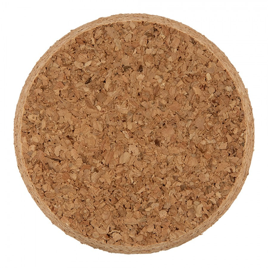 Glerkúpull á korki - 20 cm