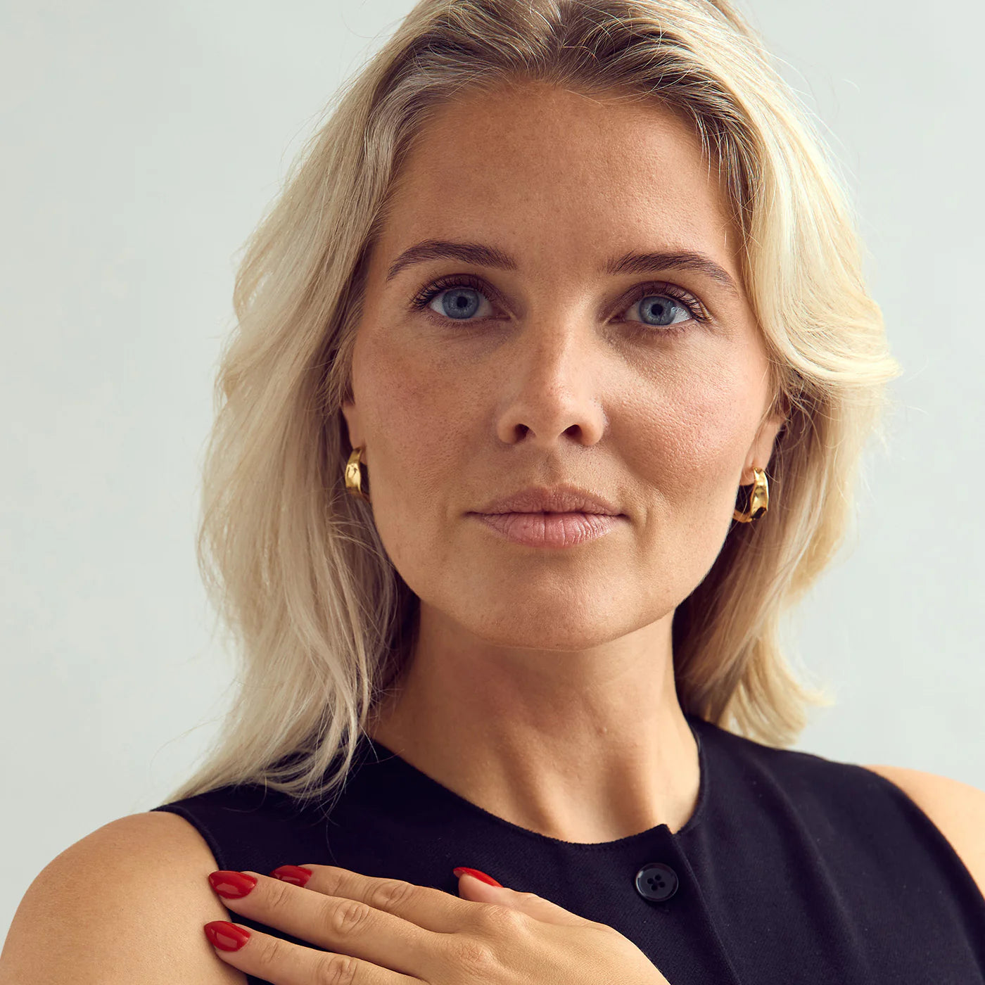 Ofeila eyrnalokkar - gullhúðaðir