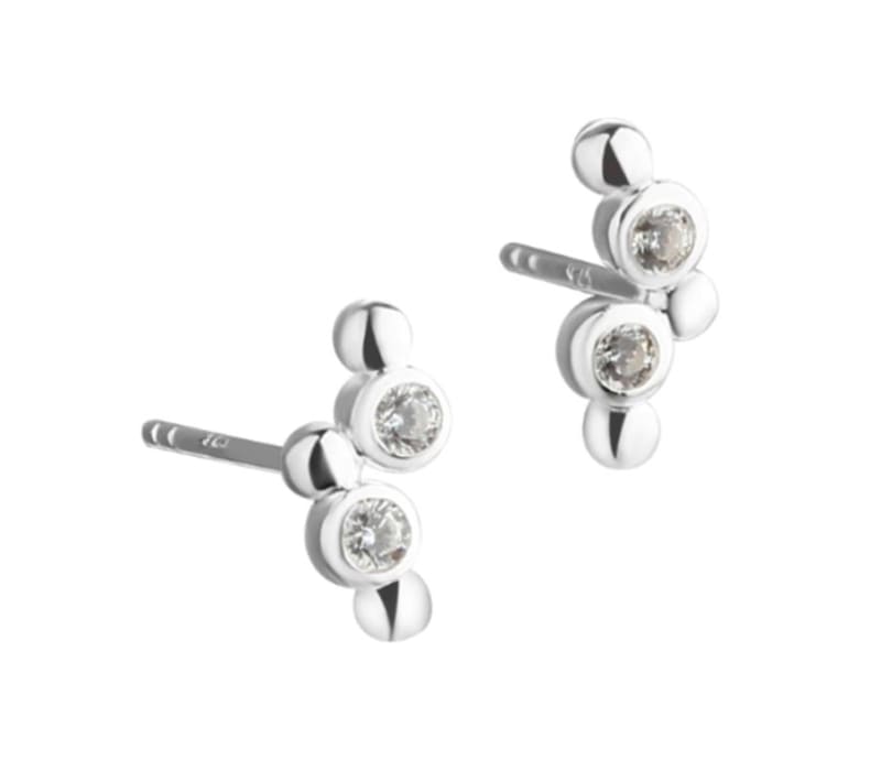 Candee eyrnalokkar - silfur