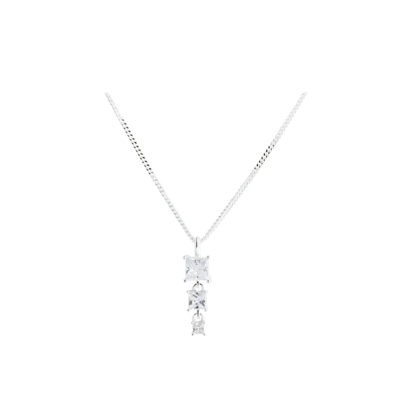 Edge hálsmen - silfur