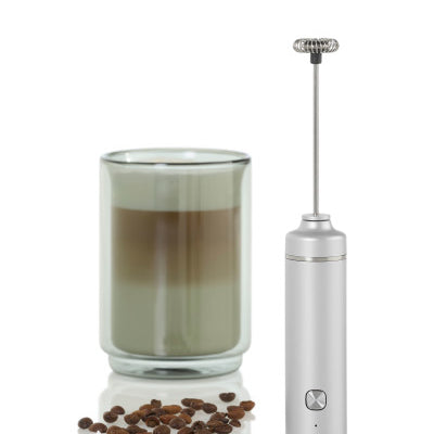 Endurhlaðanlegur freyðari - ljósgrár