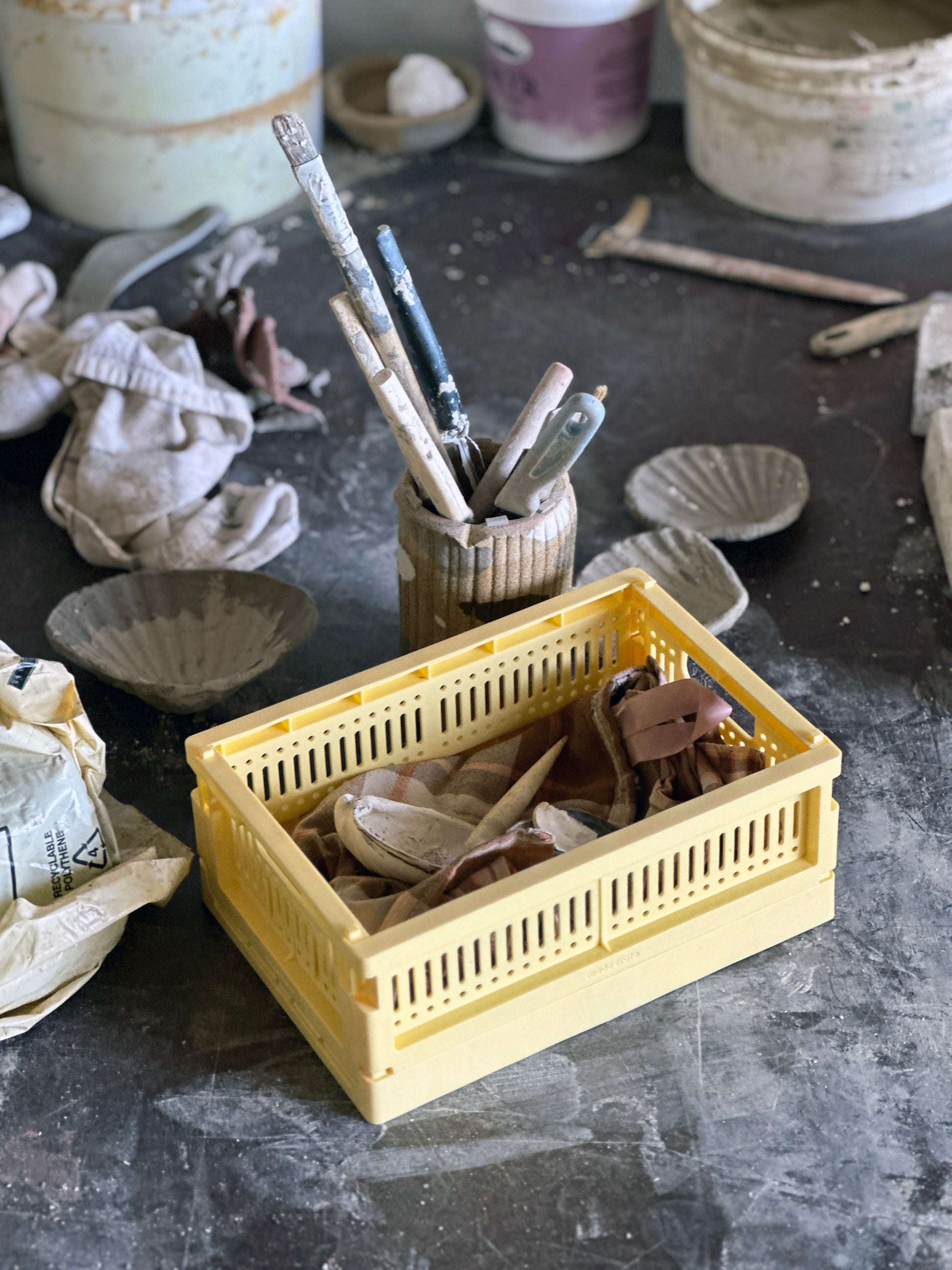 Plastkassi mini - ýmsir litir