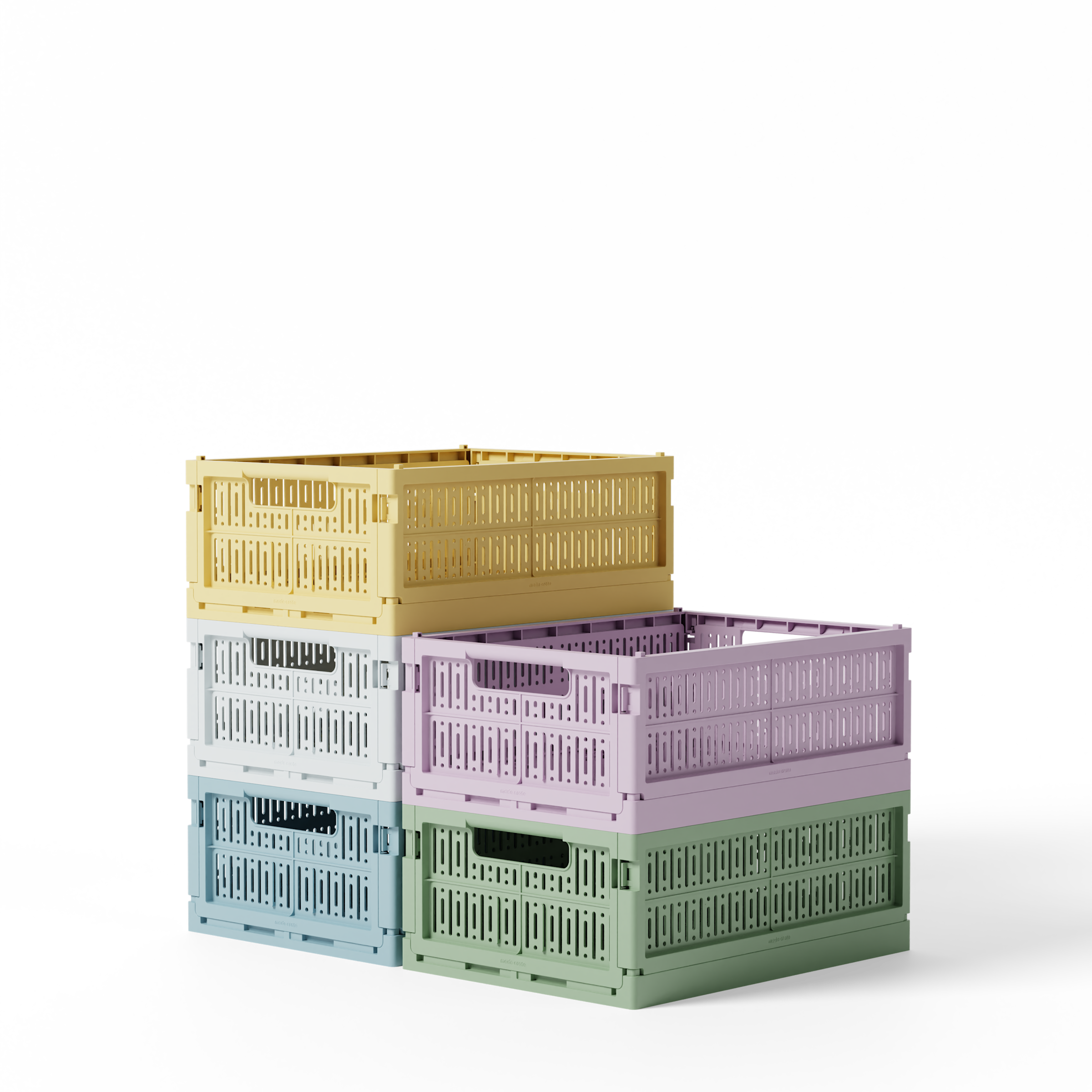 Plastkassi midi - ýmsir litir