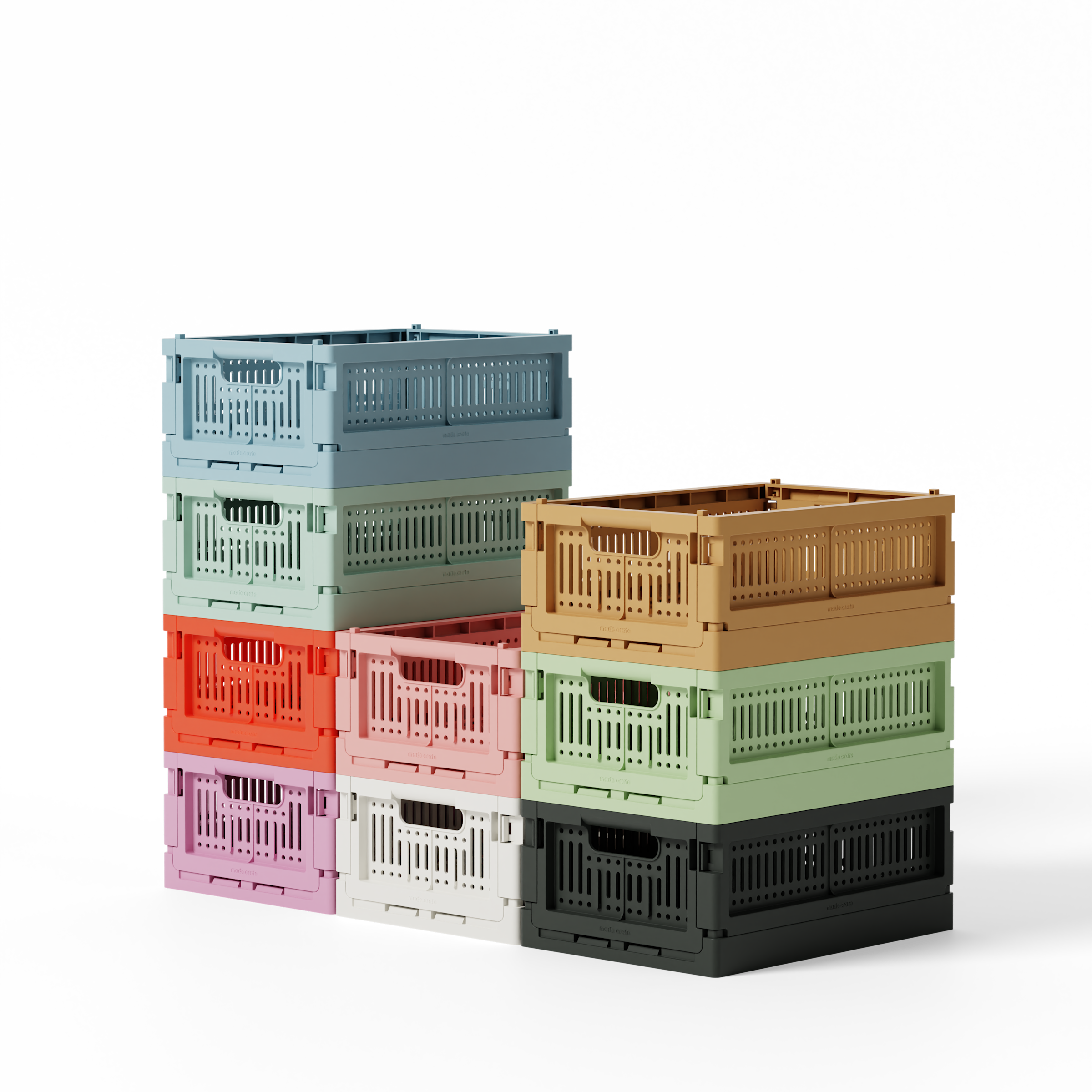 Plastkassi mini - ýmsir litir