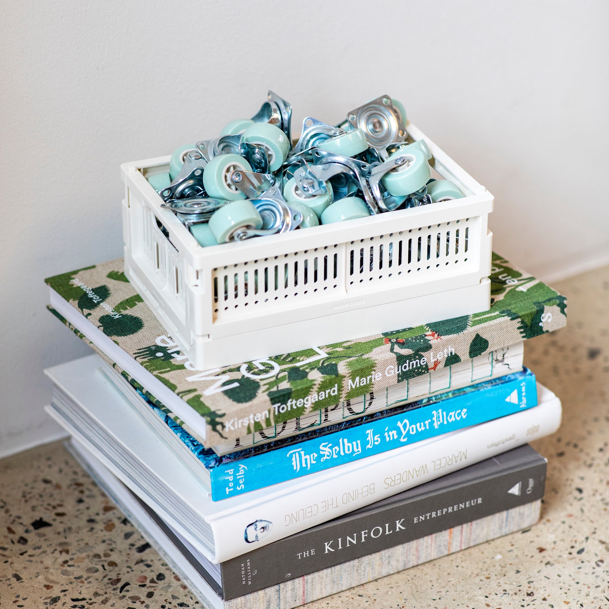 Hjól undir maxi kassa