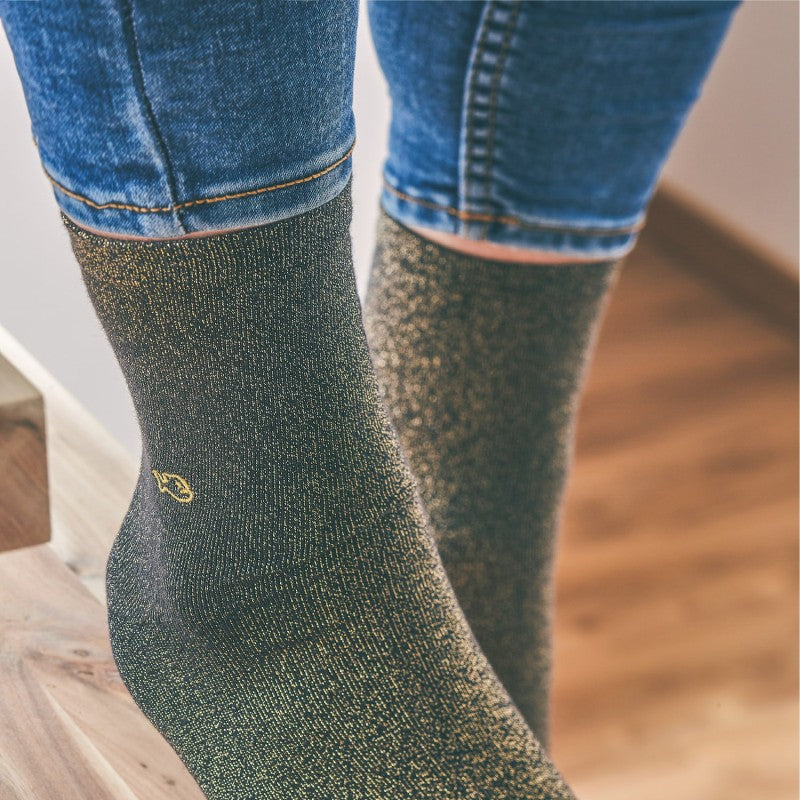 Glimmer sokkar - svartir