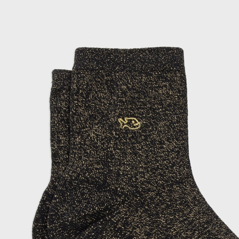 Glimmer sokkar - svartir