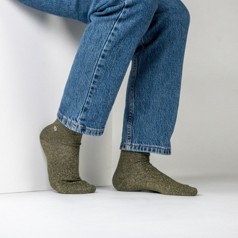 Glimmer sokkar - khaki