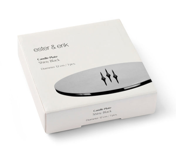 Kertadiskur - svartur