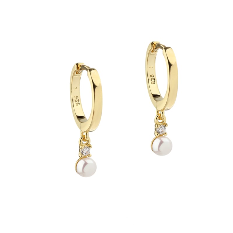 Darling bubbles hringir litlir - gullhúðaðir