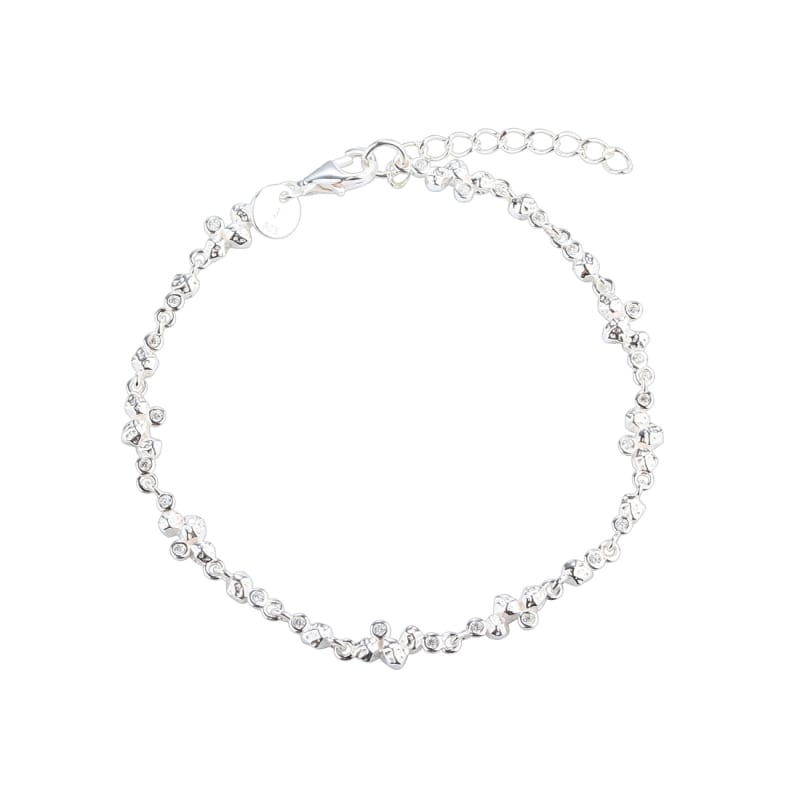 Darling rocks armband - silfur